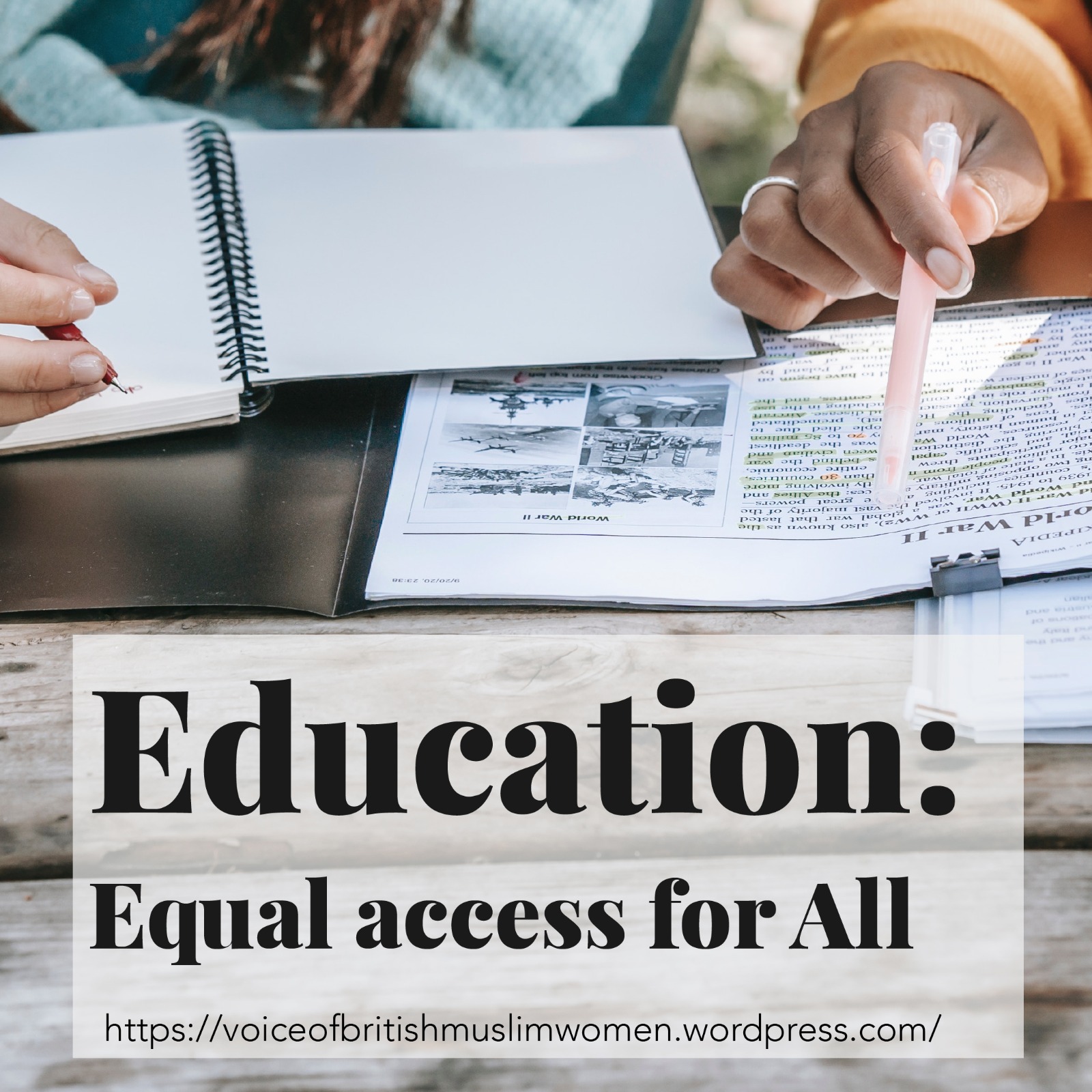 short note on equal education